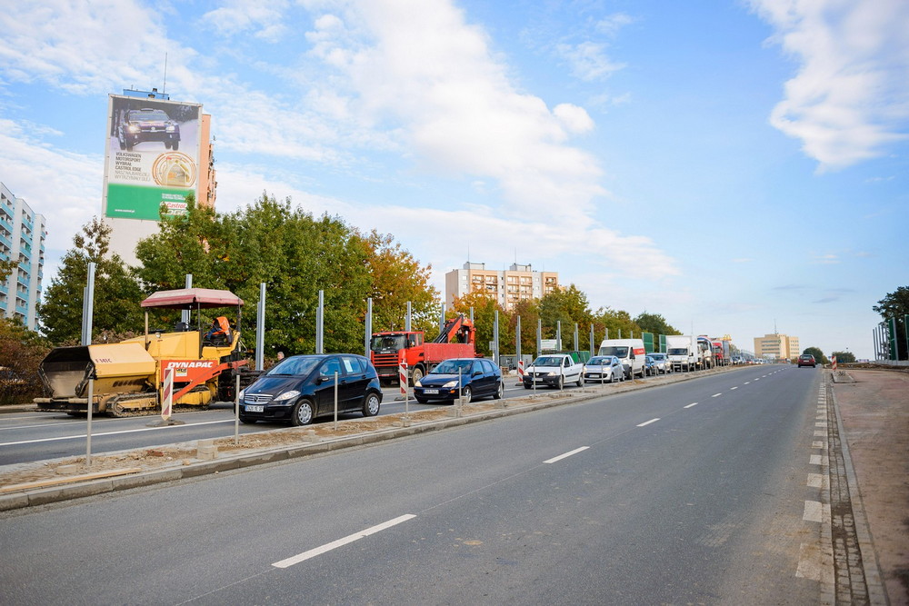 Prace na "obwodnicy" dobiegają końca. Fot. Łukasz Jaracz