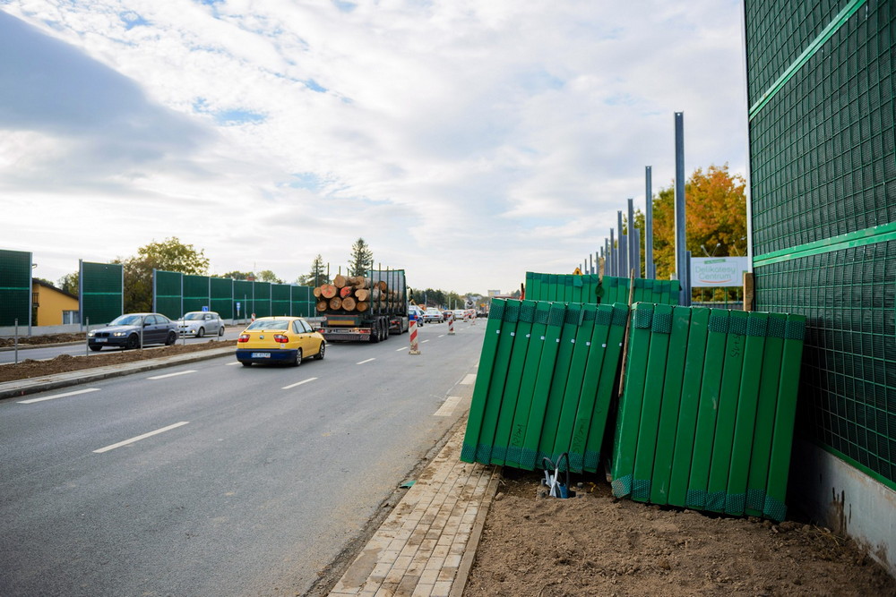 Prace na "obwodnicy" dobiegają końca. Fot. Łukasz Jaracz