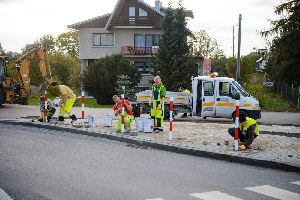 Prace na "obwodnicy" dobiegają końca. Fot. Łukasz Jaracz