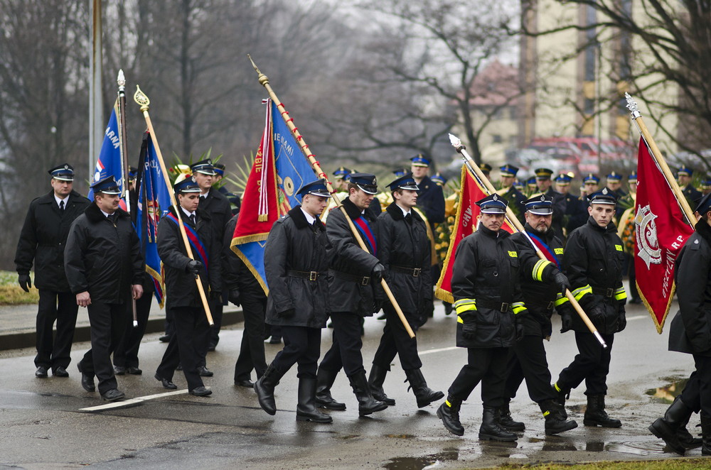 Krosno pożegnało płk Tadeusza Kubita. Fot. Karol Słomka