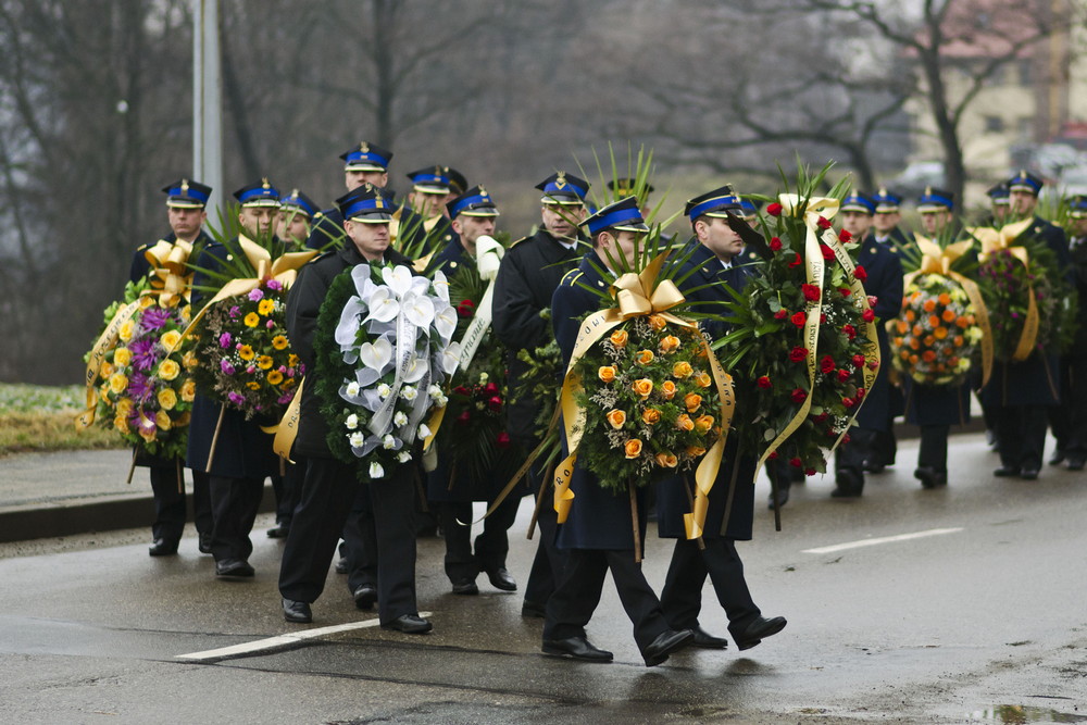 Krosno pożegnało płk Tadeusza Kubita. Fot. Karol Słomka