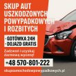 Skup aut powypadkowych Krosno /Podkarpackie, skup samochodów z uszkodzonym silnikiem
