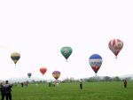 Zakończenie zawodów balonowych w Krośnie