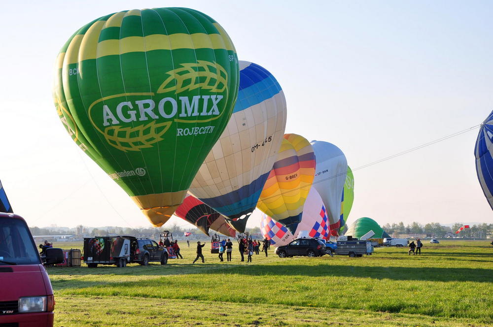 Zawody balonowe 2016. Fot. Mateusz Głód
