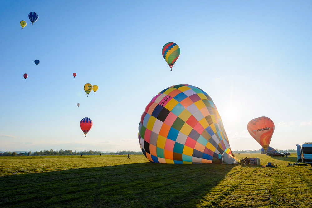 Zawody balonowe 2016. Fot. Łukasz Jaracz