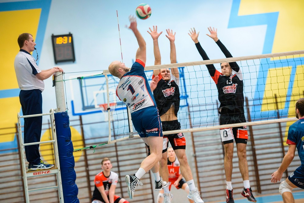 AZS PWSZ Karpaty KHS Krosno - Contimax MOSiR Bochnia. Fot. Łukasz Jaracz