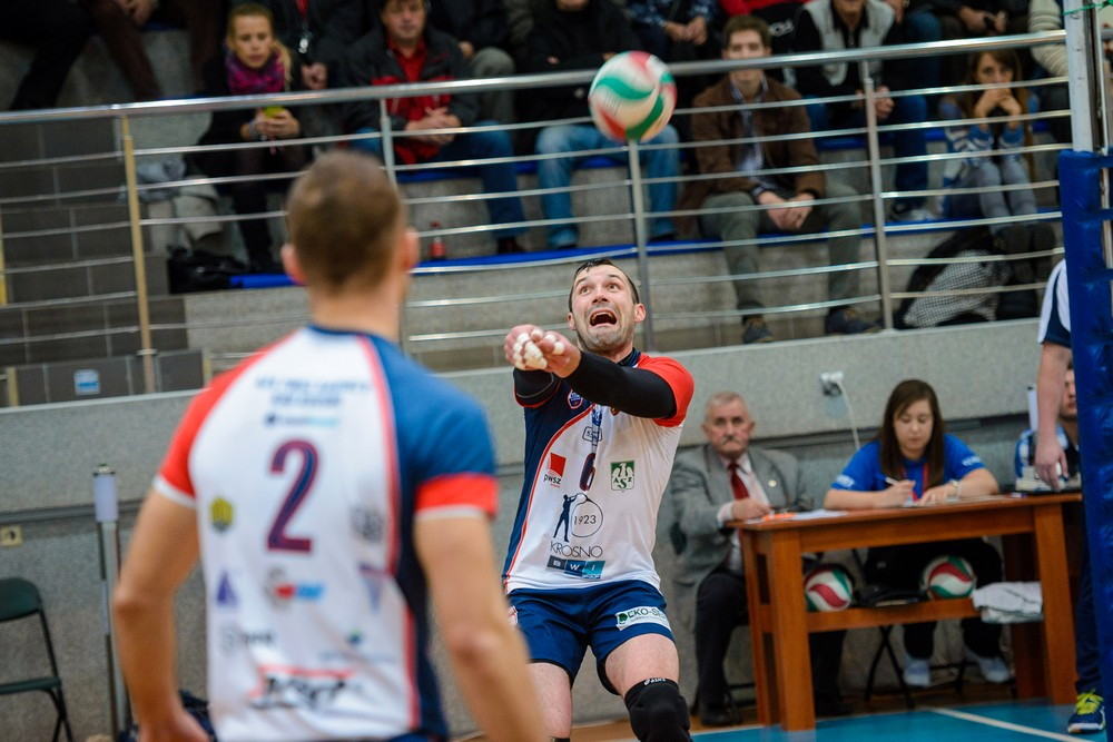 AZS PWSZ Karpaty KHS Krosno - Contimax MOSiR Bochnia. Fot. Łukasz Jaracz