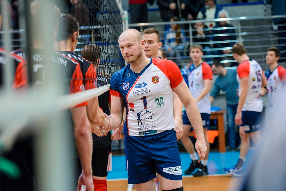 AZS PWSZ Karpaty KHS Krosno - Contimax MOSiR Bochnia. Fot. Łukasz Jaracz
