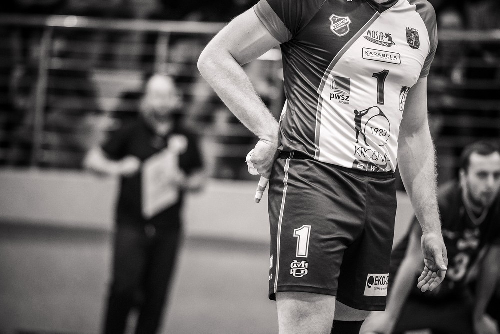 AZS PWSZ Karpaty KHS Krosno - Contimax MOSiR Bochnia. Fot. Łukasz Jaracz