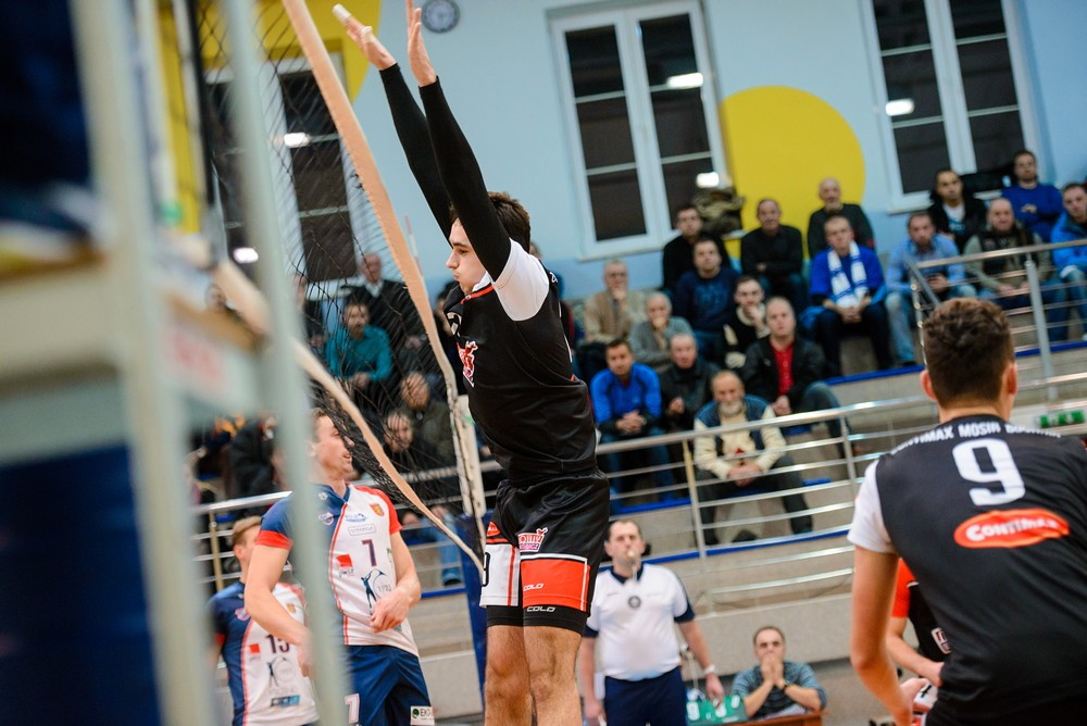 AZS PWSZ Karpaty KHS Krosno - Contimax MOSiR Bochnia. Fot. Łukasz Jaracz