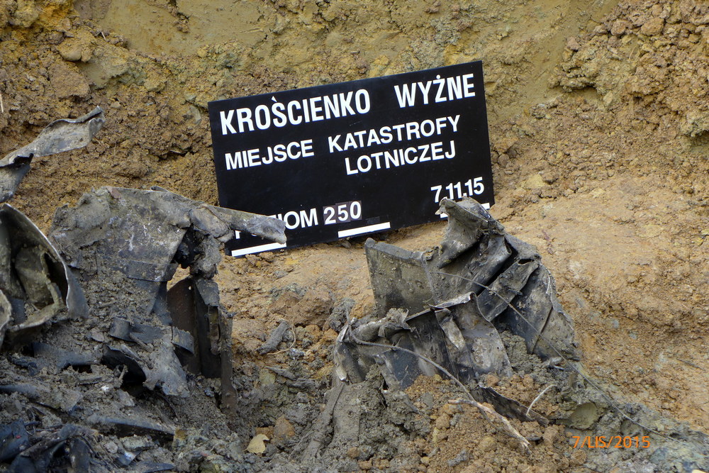Bombowiec pod Krosnem. Fot. Marek Gransicki