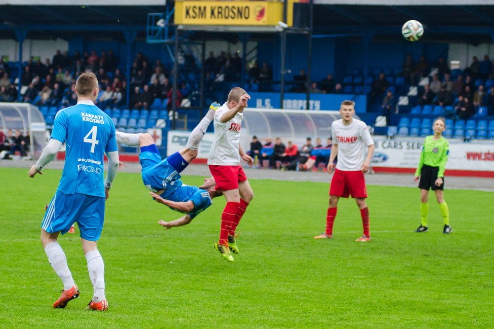 Karpaty Krosno - Cosmos Nowotaniec. Fot. Tomasz Jerzak