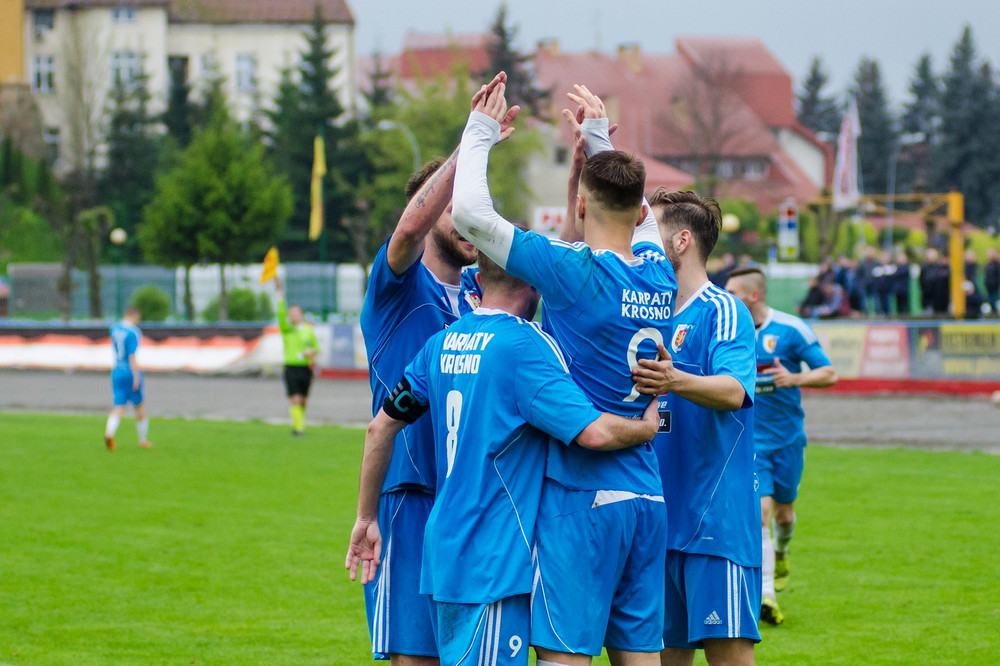 Karpaty Krosno - Cosmos Nowotaniec. Fot. Tomasz Jerzak