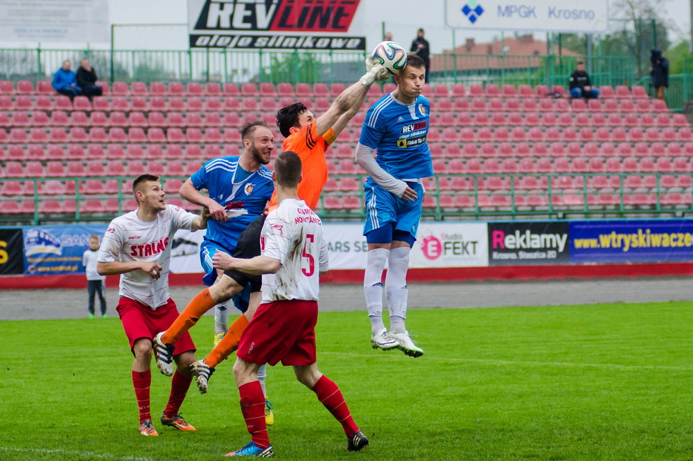 Karpaty Krosno - Cosmos Nowotaniec. Fot. Tomasz Jerzak