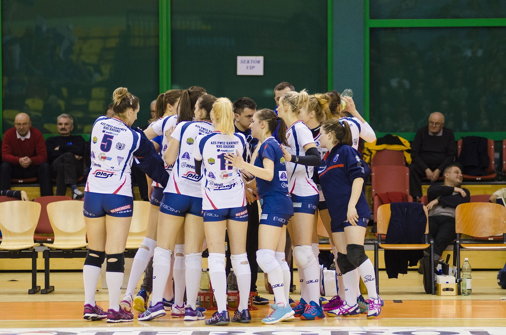 AZS PWSZ Karpaty MOSiR KHS Krosno - Joker MEKRO ENERGOREMONT. Fot. Tomek Jerzak