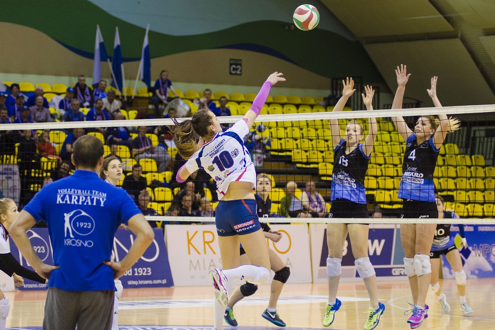 AZS PWSZ Karpaty MOSiR KHS Krosno - Joker MEKRO ENERGOREMONT. Fot. Tomek Jerzak
