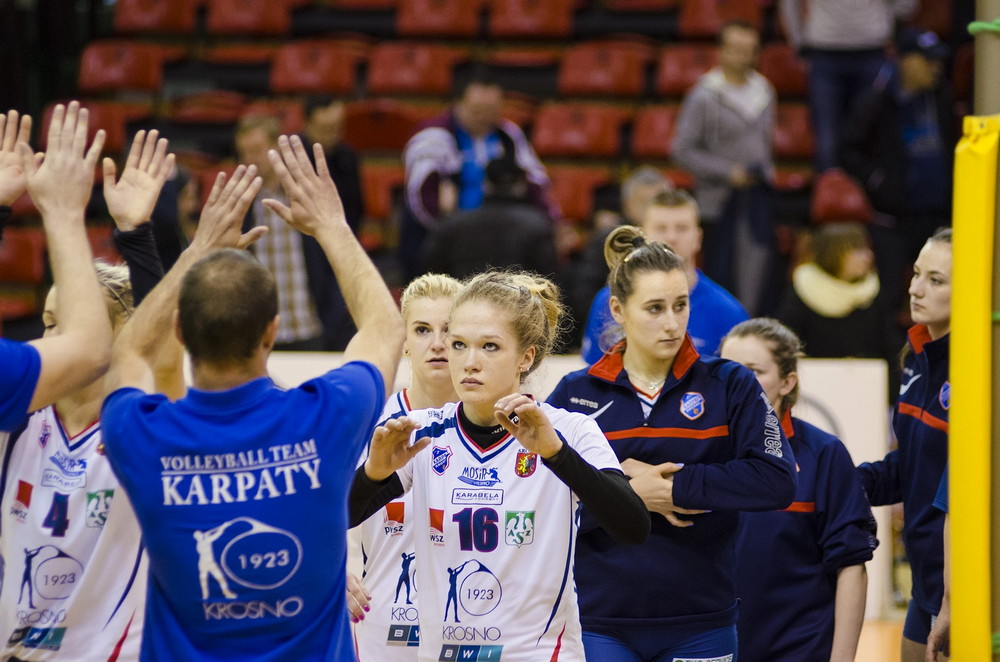AZS PWSZ Karpaty MOSiR KHS Krosno - Joker MEKRO ENERGOREMONT. Fot. Tomek Jerzak