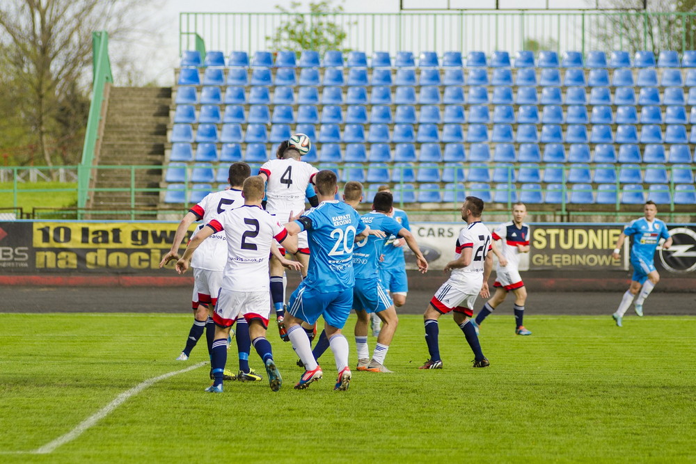 Karpaty Krosno – LKS Pisarowce 2:0. Fot. Tomek Jerzak