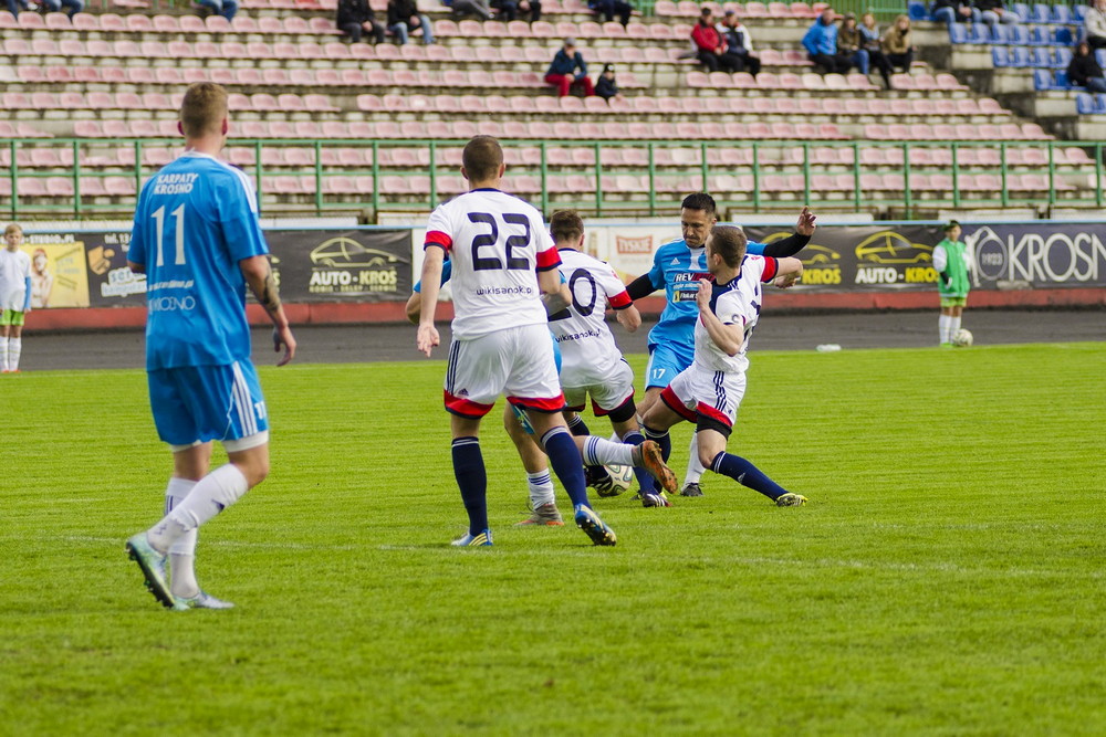 Karpaty Krosno – LKS Pisarowce 2:0. Fot. Tomek Jerzak