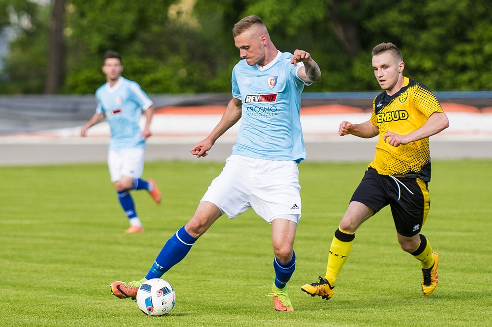 Karpaty Krosno - MKS Trzebinia. Fot. Karol Słomka