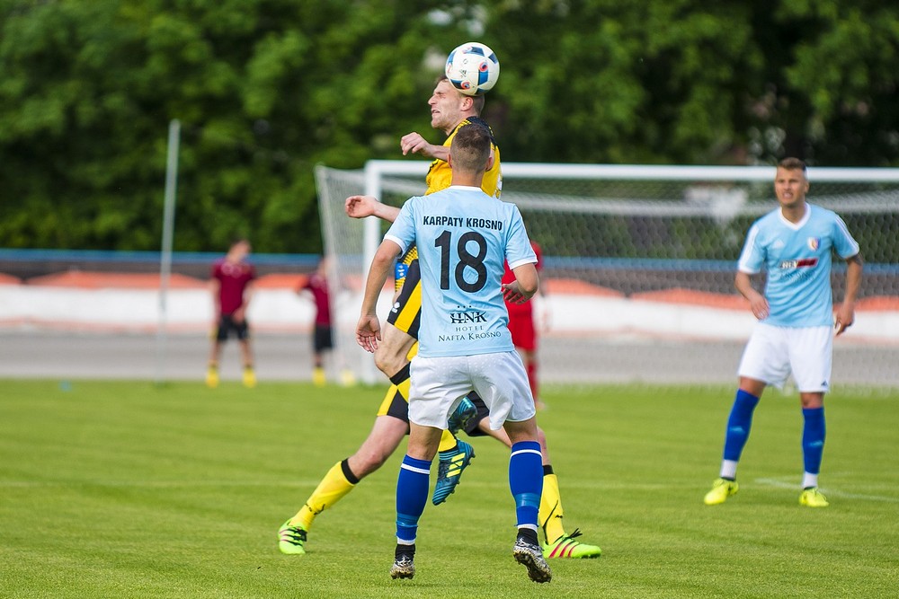 Karpaty Krosno - MKS Trzebinia. Fot. Karol Słomka