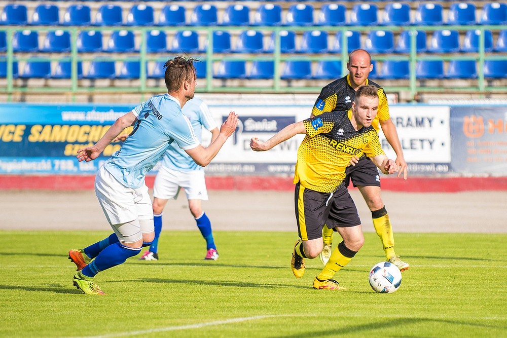 Karpaty Krosno - MKS Trzebinia. Fot. Karol Słomka