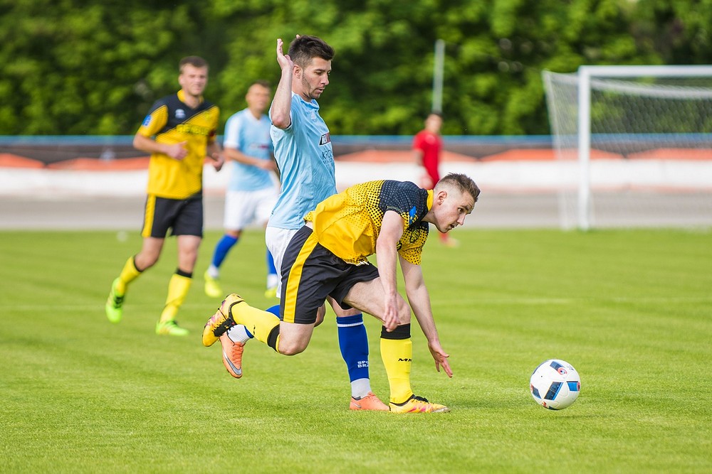 Karpaty Krosno - MKS Trzebinia. Fot. Karol Słomka