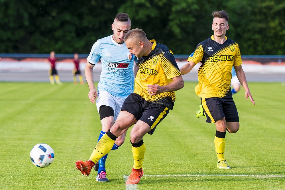 Karpaty Krosno - MKS Trzebinia. Fot. Karol Słomka