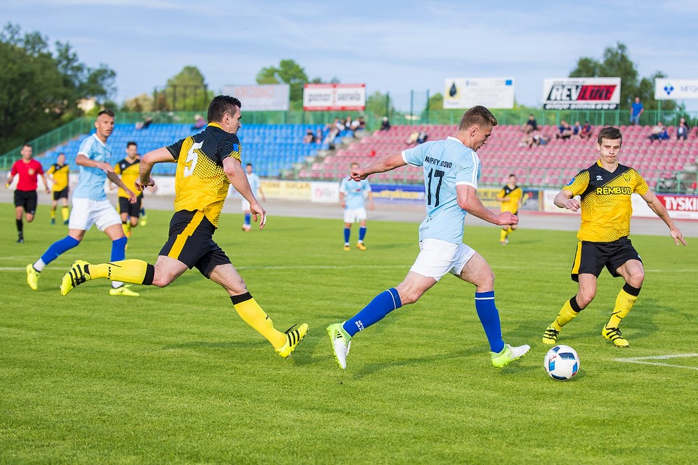 Karpaty Krosno - MKS Trzebinia. Fot. Karol Słomka