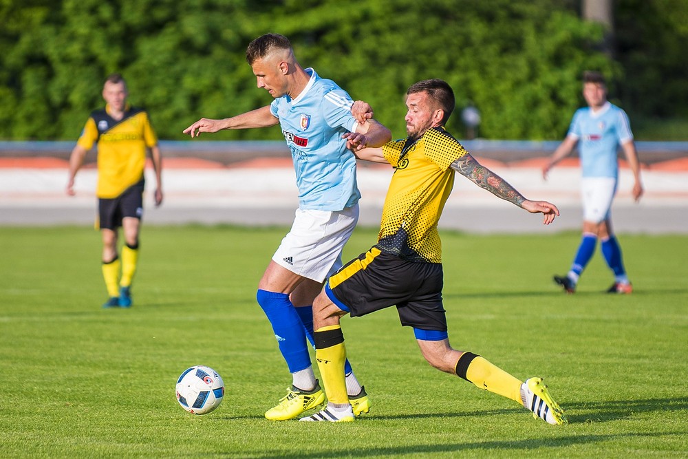 Karpaty Krosno - MKS Trzebinia. Fot. Karol Słomka