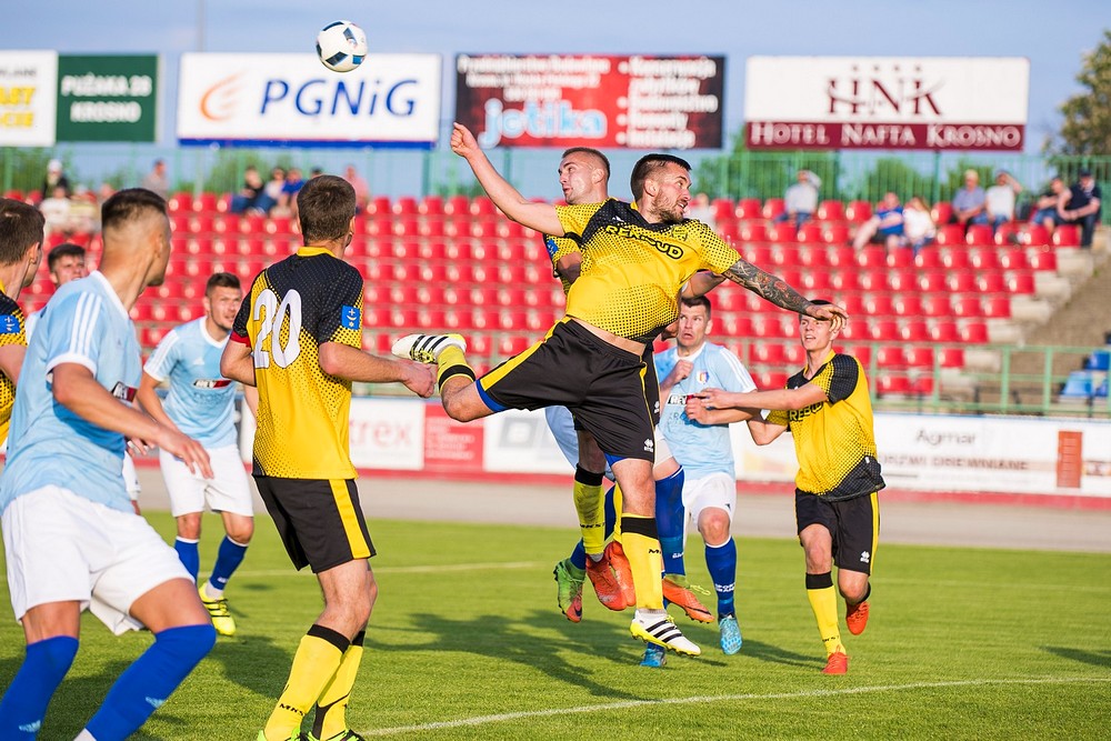 Karpaty Krosno - MKS Trzebinia. Fot. Karol Słomka