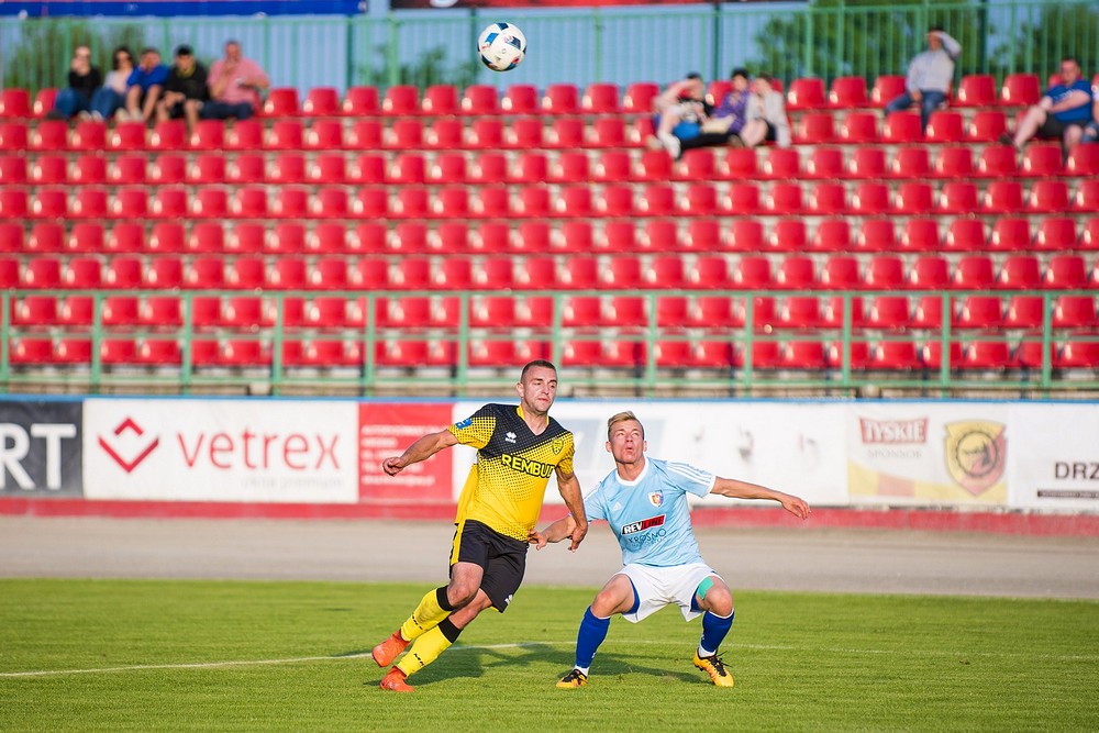 Karpaty Krosno - MKS Trzebinia. Fot. Karol Słomka