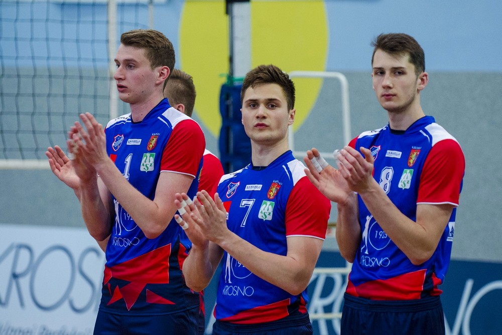 Krosno Glass Karpaty PWSZ - Błękitni Ropczyce. Fot. Karol Słomka