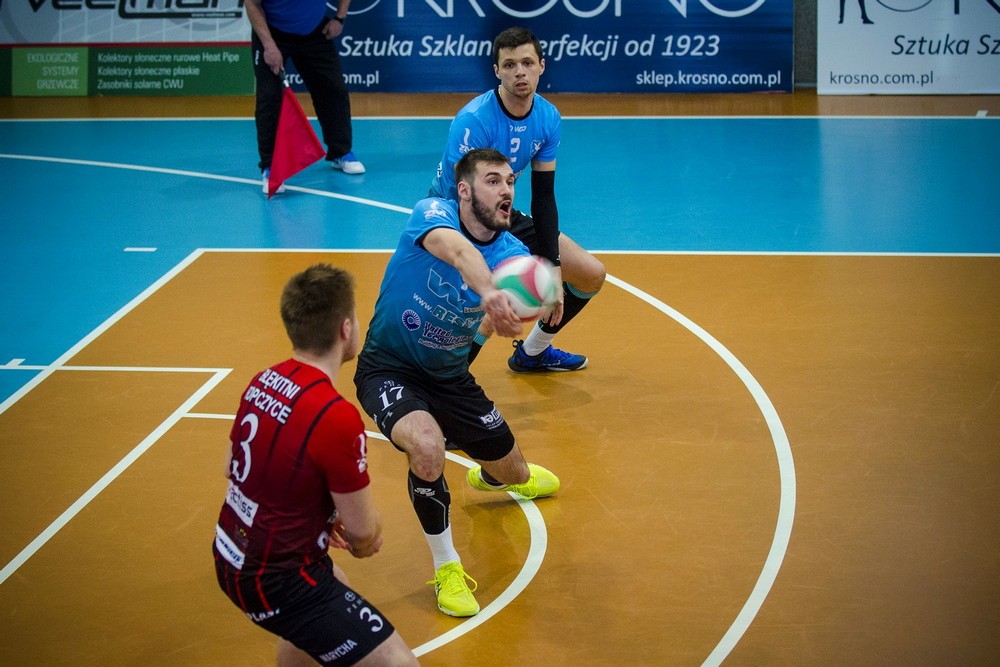 Krosno Glass Karpaty PWSZ - Błękitni Ropczyce. Fot. Karol Słomka