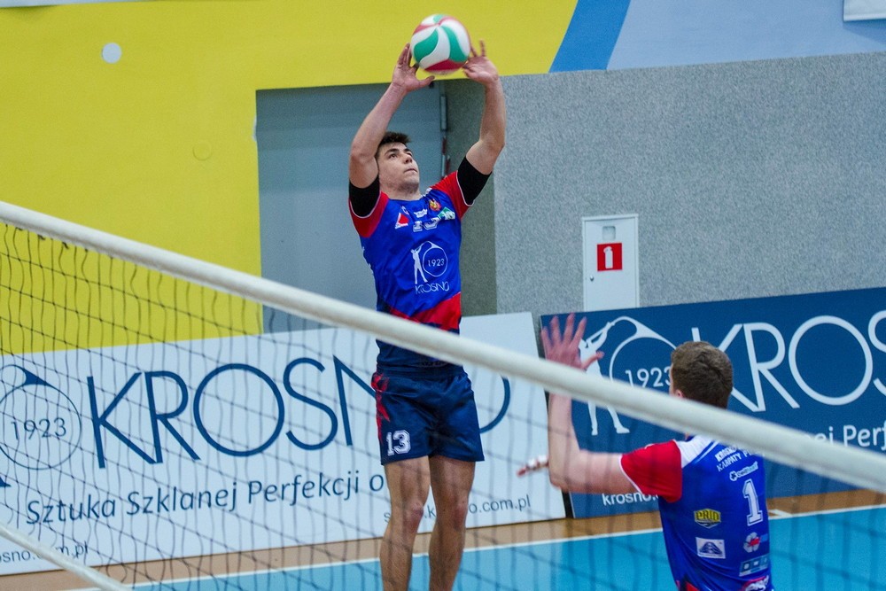 Krosno Glass Karpaty PWSZ - Błękitni Ropczyce. Fot. Karol Słomka