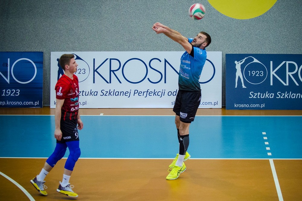 Krosno Glass Karpaty PWSZ - Błękitni Ropczyce. Fot. Karol Słomka