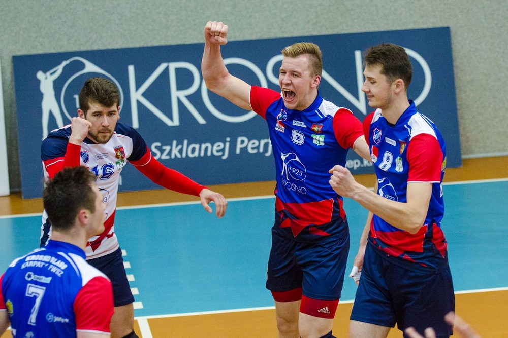 Krosno Glass Karpaty PWSZ - Błękitni Ropczyce. Fot. Karol Słomka