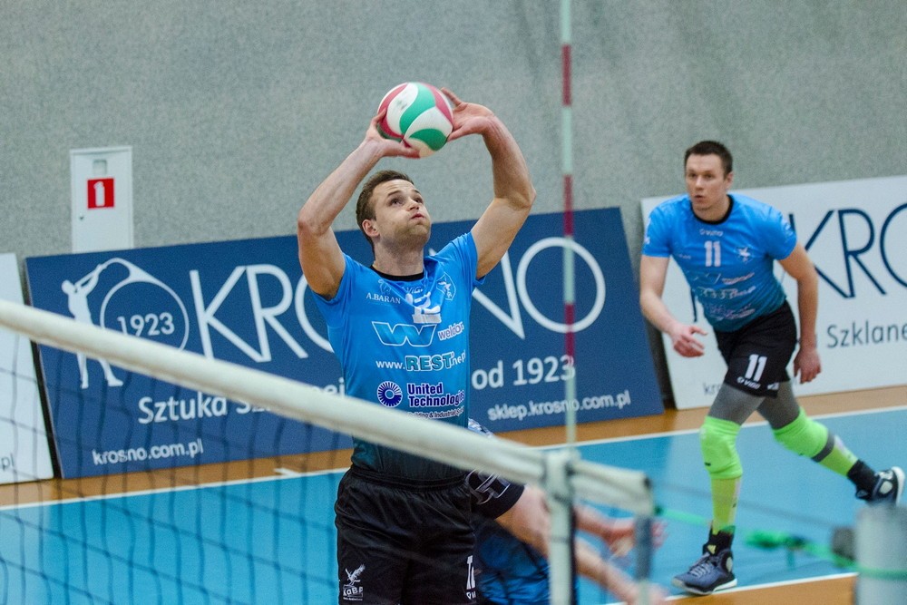 Krosno Glass Karpaty PWSZ - Błękitni Ropczyce. Fot. Karol Słomka