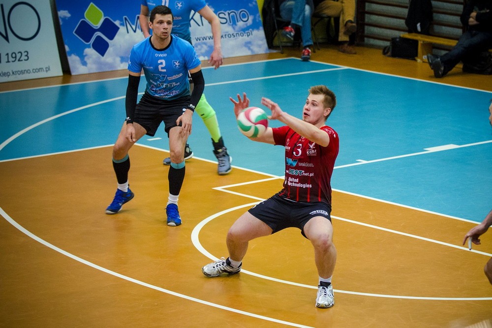 Krosno Glass Karpaty PWSZ - Błękitni Ropczyce. Fot. Karol Słomka