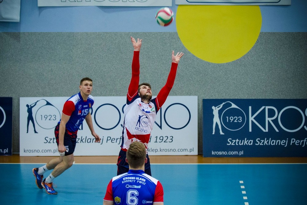 Krosno Glass Karpaty PWSZ - Błękitni Ropczyce. Fot. Karol Słomka