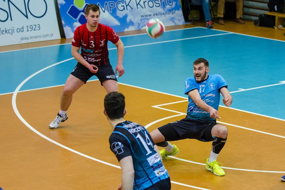 Krosno Glass Karpaty PWSZ - Błękitni Ropczyce. Fot. Karol Słomka