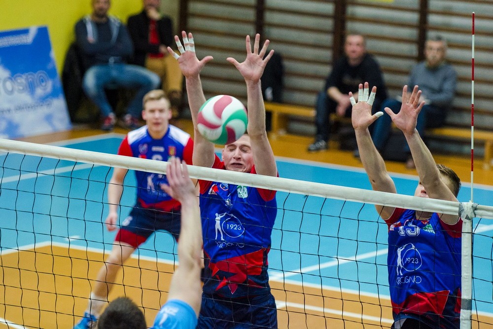 Krosno Glass Karpaty PWSZ - Błękitni Ropczyce. Fot. Karol Słomka