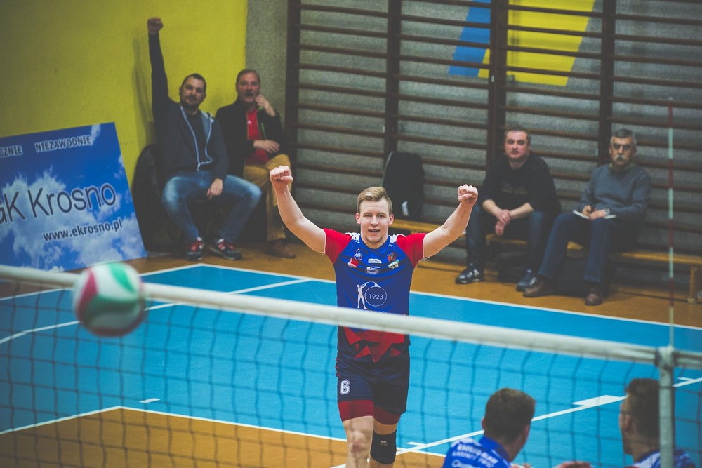 Krosno Glass Karpaty PWSZ - Błękitni Ropczyce. Fot. Karol Słomka