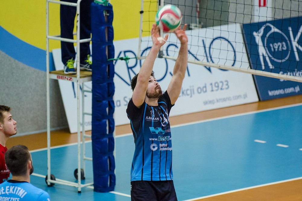 Krosno Glass Karpaty PWSZ - Błękitni Ropczyce. Fot. Karol Słomka