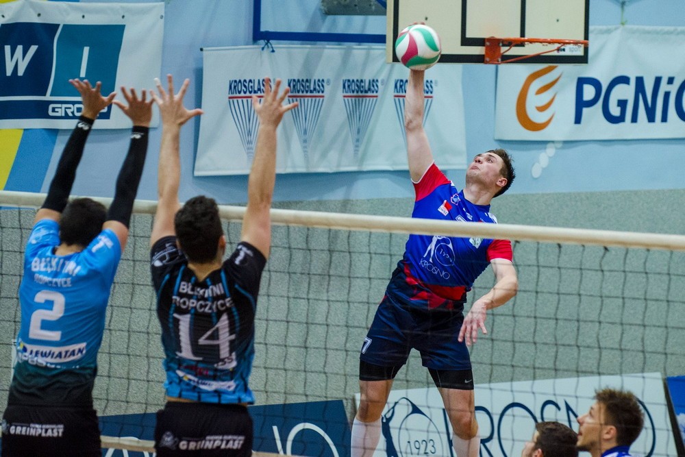 Krosno Glass Karpaty PWSZ - Błękitni Ropczyce. Fot. Karol Słomka