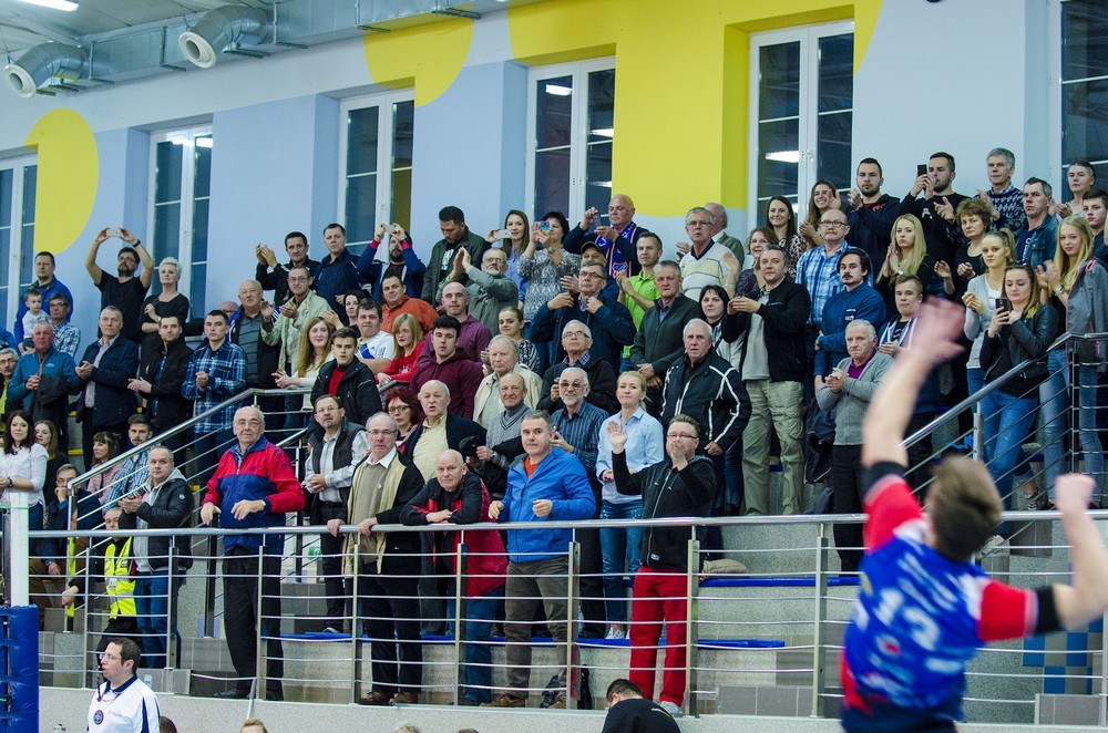 Krosno Glass Karpaty PWSZ - Błękitni Ropczyce. Fot. Karol Słomka