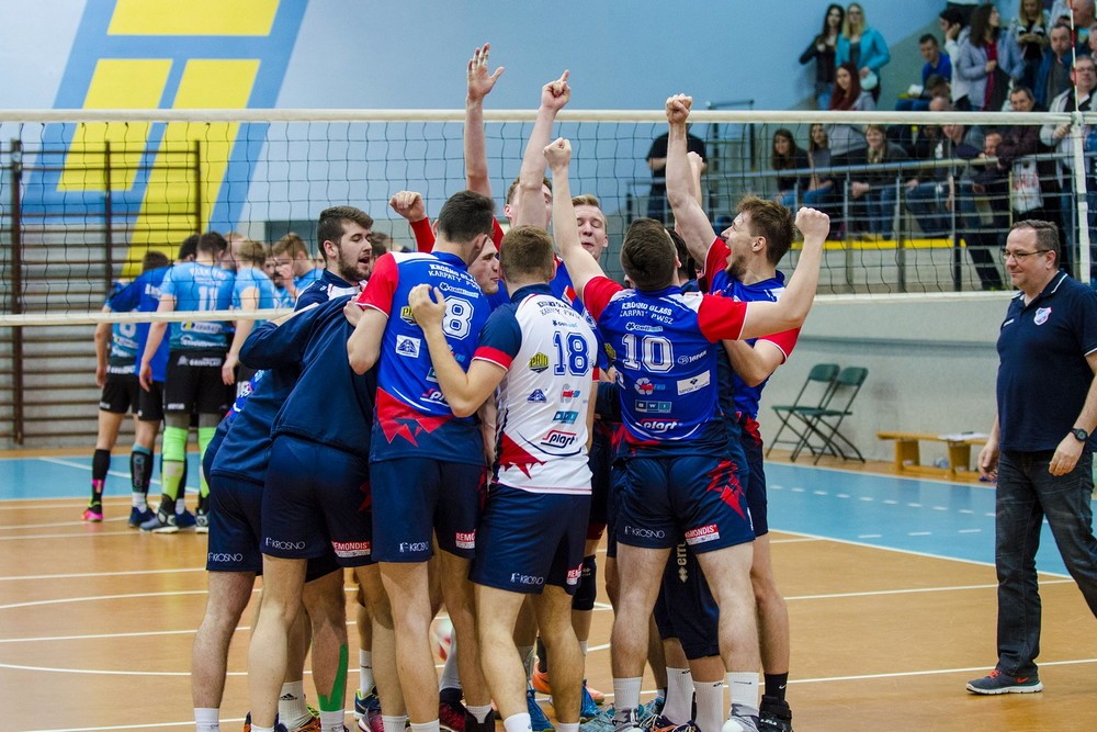 Krosno Glass Karpaty PWSZ - Błękitni Ropczyce. Fot. Karol Słomka