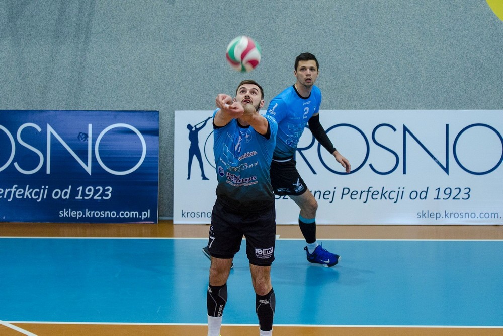 Krosno Glass Karpaty PWSZ - Błękitni Ropczyce. Fot. Karol Słomka