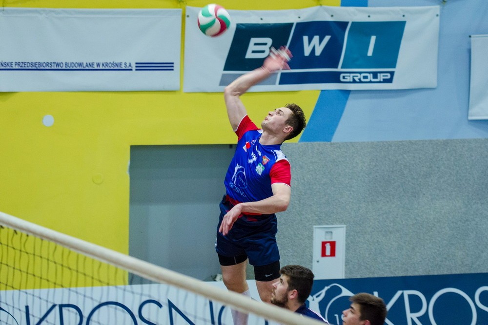 Krosno Glass Karpaty PWSZ - Błękitni Ropczyce. Fot. Karol Słomka