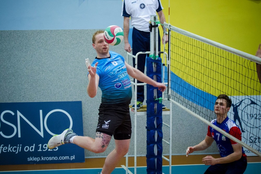 Krosno Glass Karpaty PWSZ - Błękitni Ropczyce. Fot. Karol Słomka